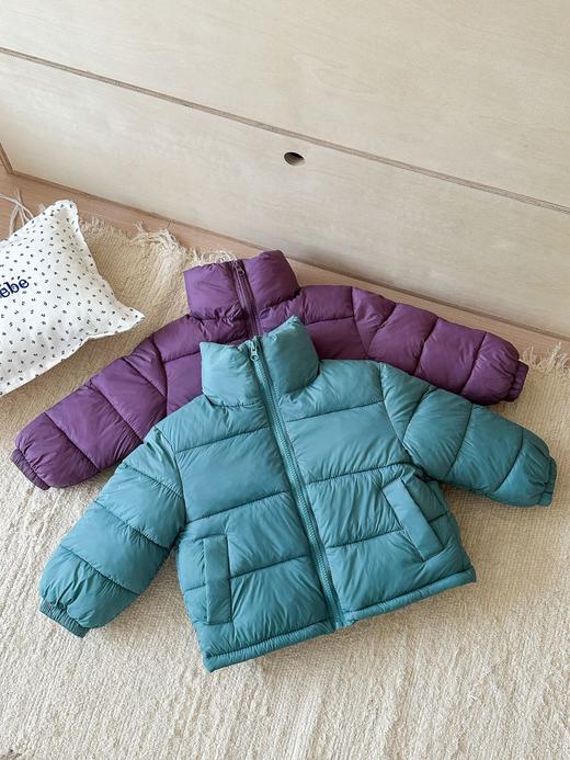 【清仓特价3000件！】儿童立领面包儿童棉服时尚加厚保暖童装棉衣纯色短款棉袄 商品图2