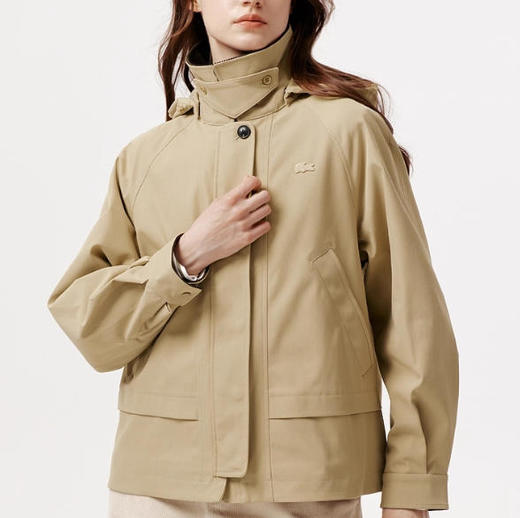 LACOSTE法国鳄鱼女外套BF2491-9802S 商品图0