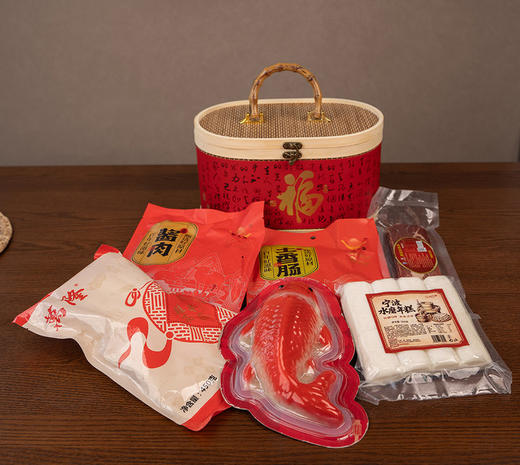 大过中国年，2026非遗国货礼盒  ️集知味观、万隆、新大康、金贸、粮午斋等非遗老字号臻品。  ️融酱货腊味、年味点心、地方风物于一体。一份专为团圆家宴准备的江南名宴！ 商品图1