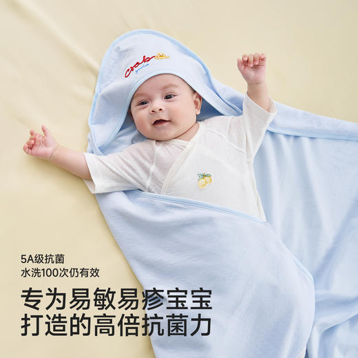 【商场同款】英氏婴童抱被防螨抗菌新生儿包被四季款宝宝包单襁褓 商品图4