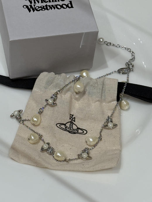 西太后巴洛克土星多坠珍珠项链 商品图14