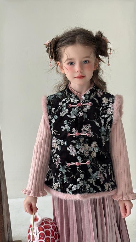 墨花套装（马甲+半裙） 商品图1