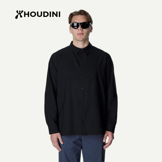 HOUDINI胡丁尼Symbio Field共栖男户外26春夏新男休闲长袖衬衫 860060 商品图2