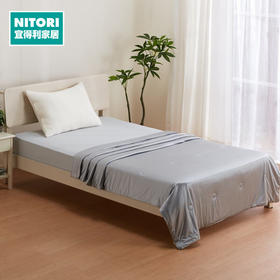 NITORI宜得利家居 仿真丝夏天薄被子空调被子亲肤薄被