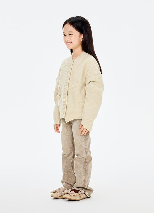 jnby   26年春款   短款开襟毛衫 1Q1313300 商品图11