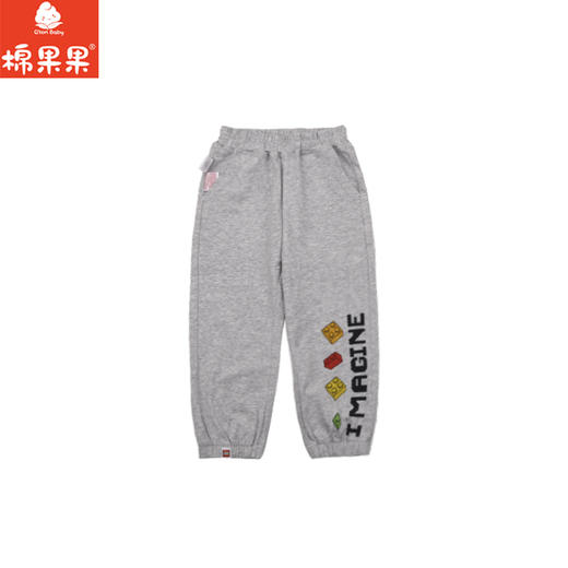 棉果果× LEGO男童女童夏季凉感氨棉汗布纯棉针织长裤L202200226398 商品图0
