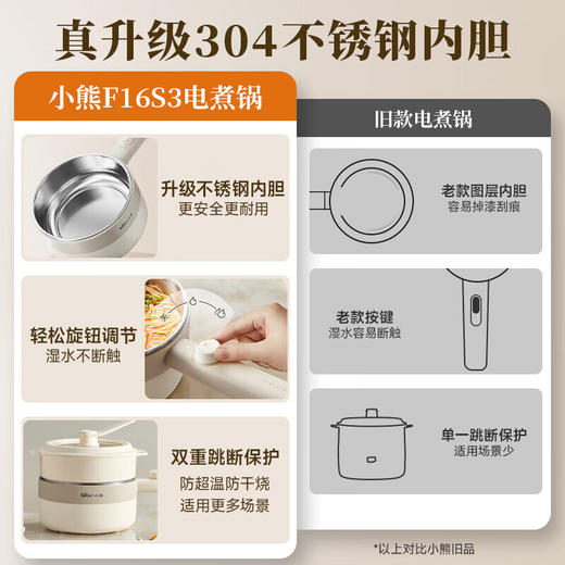小熊电煮锅DRG-F16S3 商品图0