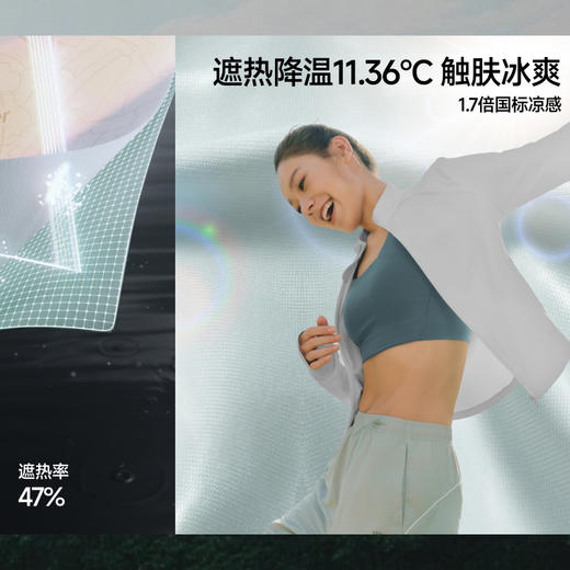 【26春夏新品】蕉下女士凉感防晒衣（修身款、立领）AL819 商品图3