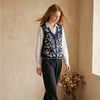 【咕咕同款】King Deer/鹿王秋季上新女式休闲百搭刺绣羊绒马甲L805804复古奶奶风鹿王 商品缩略图7