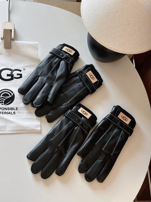 元单冬季保暖防寒皮手套 商品图1