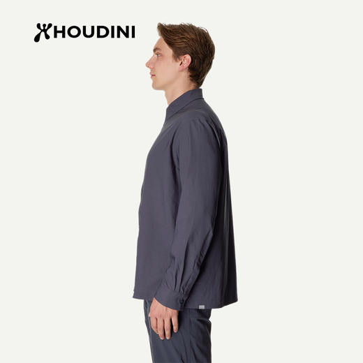 HOUDINI胡丁尼Symbio Base共栖男户外26春夏新男休闲商务长袖衬衫 860058 商品图1