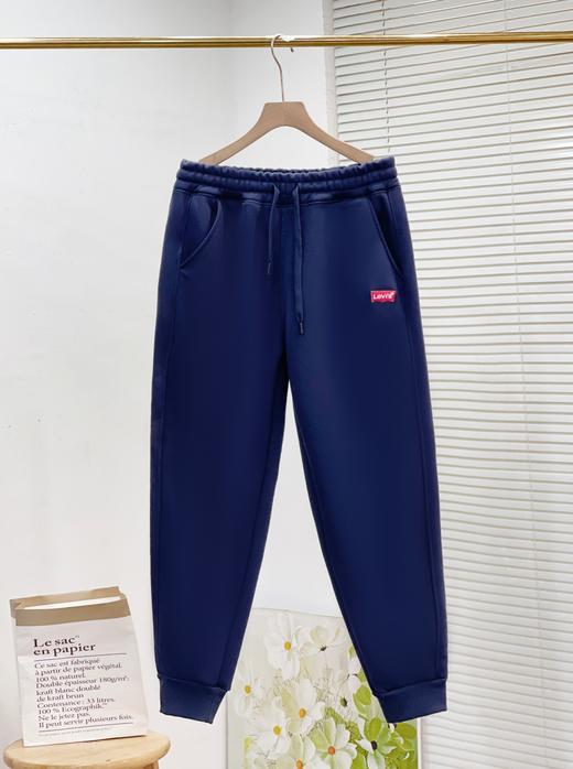 银狐绒加厚运动裤！经典款李维斯情侣款银狐绒卫裤 商品图4