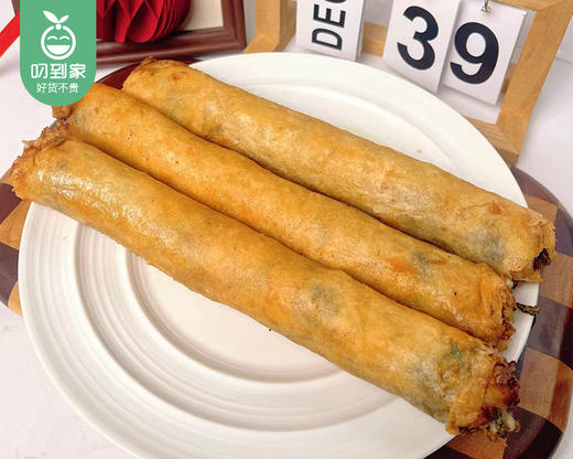 【预售-4月8日配送】掌门大厨同安手工海鲜卷/1份（180g*3条）生产日期：2月9日 商品图3