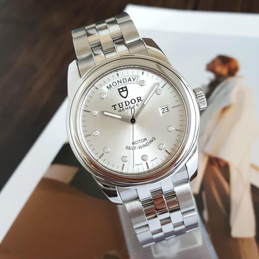 【95新】TUDOR 帝舵56000-0006自动机械机芯日期、星期显示39MM（男款）骏珏系列精钢 090126NJS29 商品图3