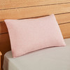 NITORI宜得利家居 简约枕头套床上用品无芯抗菌高弹伸缩纯色枕套针织 商品缩略图1