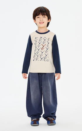 jnby   26年春款  长袖T恤 1Q2111380