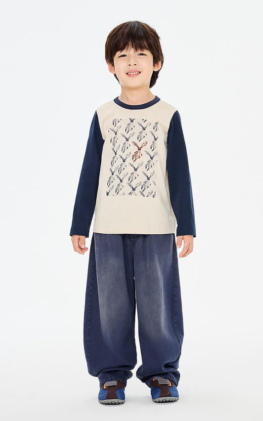 jnby   26年春款  长袖T恤 1Q2111380 商品图0