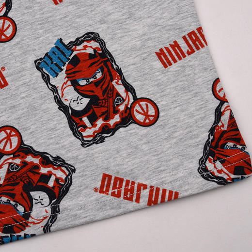 棉果果× LEGO男童春秋套装氨棉汗布纯棉满印套头套装L111302226032 商品图3