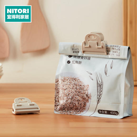 NITORI宜得利家居  食品零食夹收纳器塑料袋封口夹子零食袋封口夹 商品图0