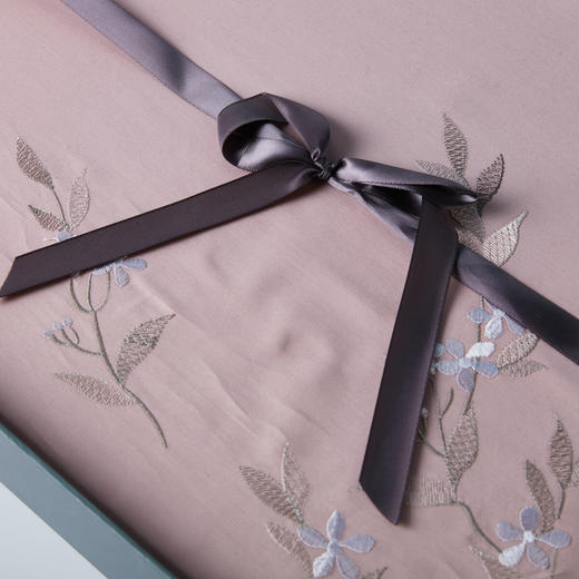 NITORI宜得利家居 床上用品礼盒床品套件全棉刺绣四件套六件套 一眼万年 商品图2