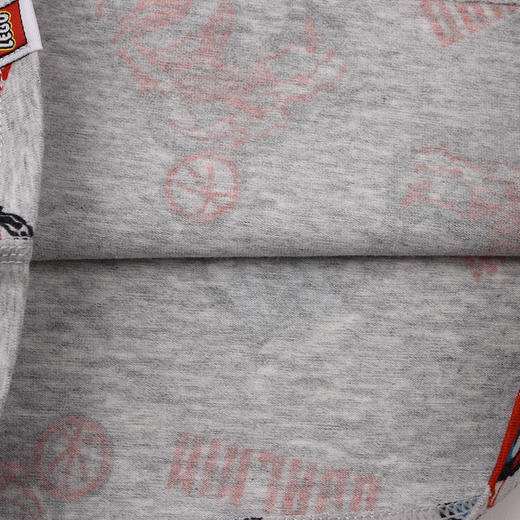 棉果果× LEGO男童春秋套装氨棉汗布纯棉满印套头套装L111302226032 商品图1