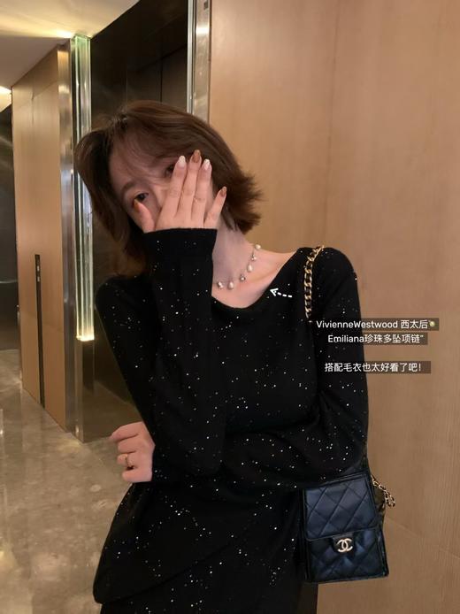 西太后巴洛克土星多坠珍珠项链 商品图11