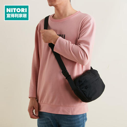 NITORI宜得利家居  简约百搭休闲斜挎包肩包大容量随行包 商品图0