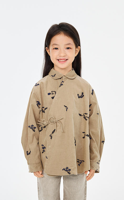 jnby   26年春款  长袖衬衣  1Q1211150 商品图3