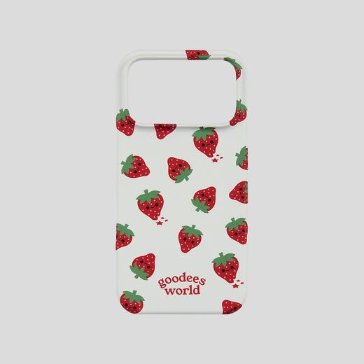 GOODBAI GOODEES 新款个性甜趣草莓满印手机壳 商品图2