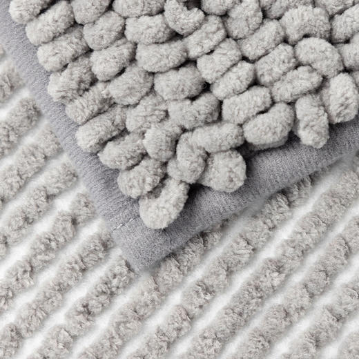 NITORI宜得利家居 家用卫生间垫子门口地垫雪尼尔吸水防滑浴室垫6 商品图3