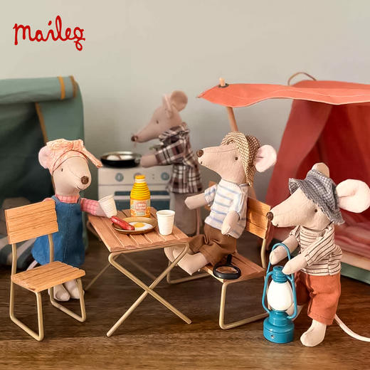 Maileg 鼠姐姐-红色 迷你场景系列 过家家玩具 迷你精致 北欧风创意设计 适合3岁以上 丹麦国宝级玩具品牌 17-4205-00 商品图5