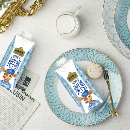 认养一头牛娟姗纯牛奶250ml*10盒 健康早餐奶 商品图1