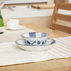 NITORI宜得利家居 家用陶瓷餐具餐盘汤盘菜盘子简约盘子 青花麻叶 商品缩略图1