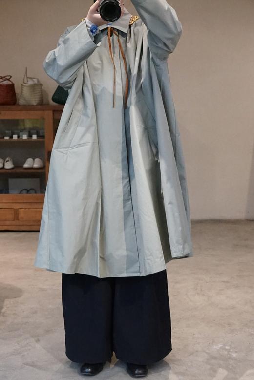 ECOLE DE CURIOSITES 单排扣风衣外套 商品图3