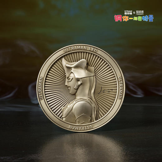 铜师傅 正版授权《奥特曼铜牌》客厅限量手办 家居装饰工艺品摆件 商品图4