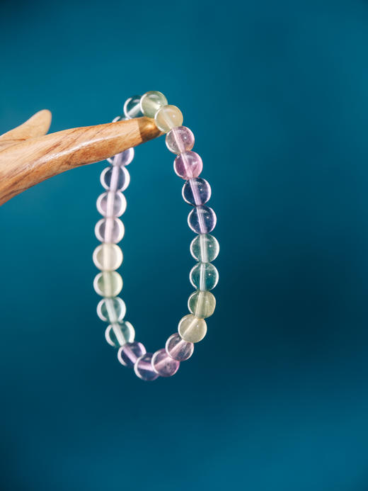 迷罗元和堂 萤石单圈手串马可龙色珠径0.8【器悟雅玩】 商品图0