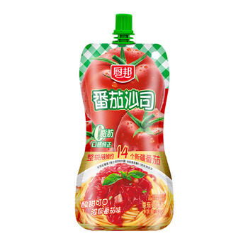 厨邦番茄沙司320g 0脂番茄酱 酸甜酱意面披萨手抓饼薯条沙拉酱 /粮油调味 /调味品 /西式酱料 商品图4