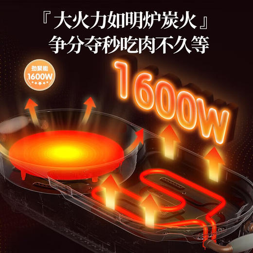 小熊bear电烧烤炉电烤炉 DKL-C15L1 商品图3