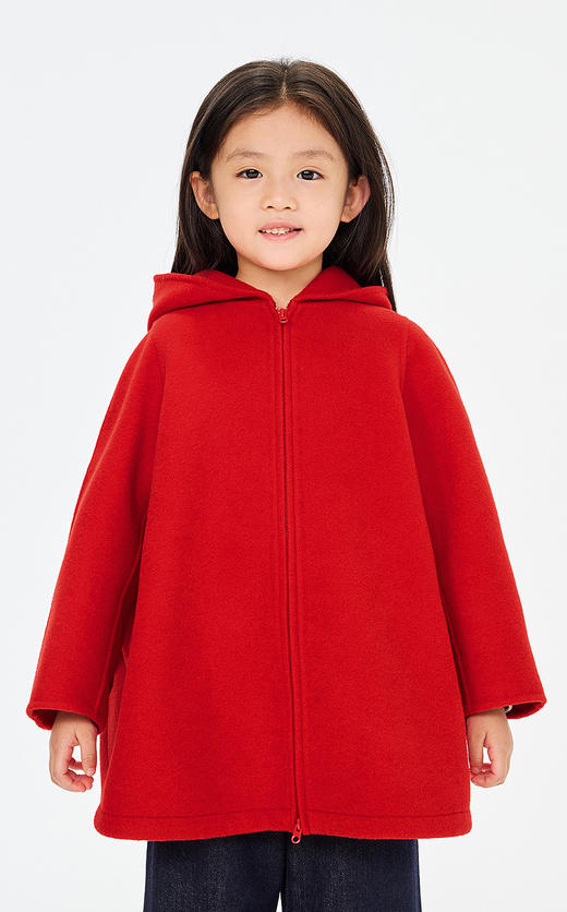 jnby  26年春款  长款呢大衣  1Q1812440 商品图4