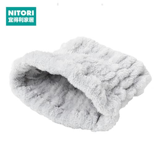 NITORI宜得利家居 女生干法头巾洗脸专用抗菌法兰绒包头巾 商品图0