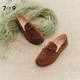 7or9裸感单鞋平底鞋通勤春夏新款无花果