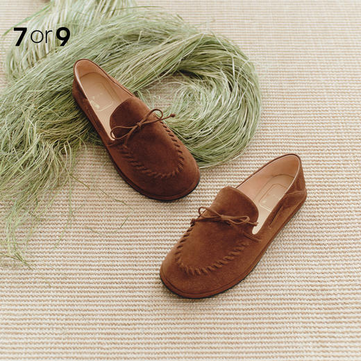 7or9裸感单鞋平底鞋通勤春夏新款无花果 商品图0