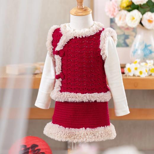 苏苏姐家暖阳拜年小套装手工diy编织钩针莫兰迪6毛线团材料包预 商品图2