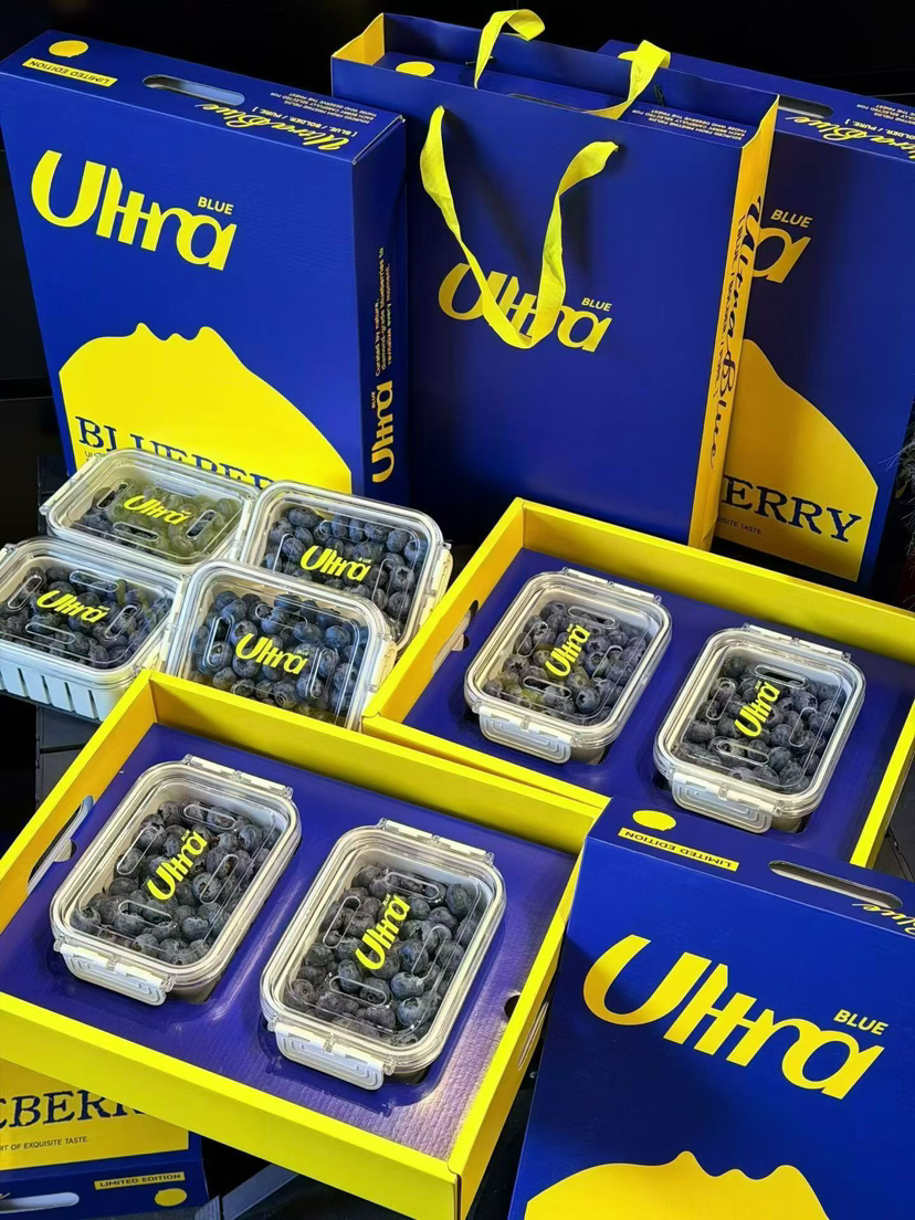 新鲜维度蓝莓｜爆款升级💜 专属高质感蓝莓叉配齐，品质依旧在线，果肉脆甜饱满，#福利价闭眼入，送礼自留都合适✅