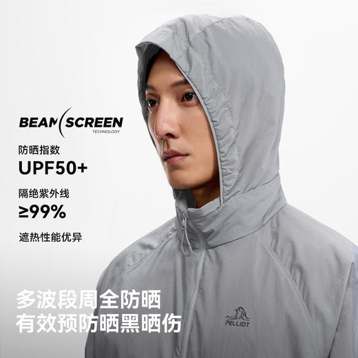 【山系】伯希和户外防晒衣女新款专业防风皮肤衣男防晒服外套 商品图2