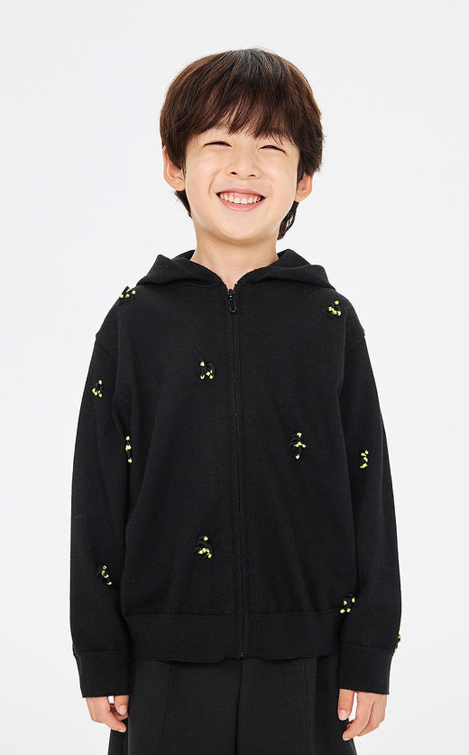 jnby  26年春款  短款开襟毛衫   1Q1313360 商品图8