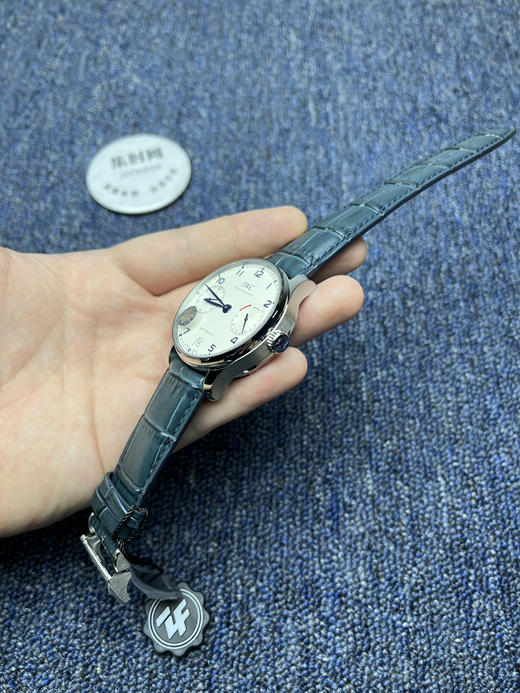 ZF神器 IWC－葡萄牙系列七日链 葡七 男士腕表 白盘蓝针 商品图4