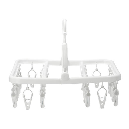 NITORI宜得利家居 晾衣夹塑料多功能家用简易挂取方形衣架SN02 商品图1