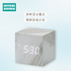 NITORI宜得利家居 简约家用数字时钟卧室床头柜闹钟 LED电子钟usb 商品缩略图0