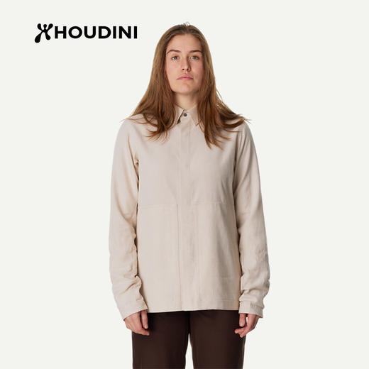 HOUDINI胡丁尼Tree Chore护林女户外26春新休闲长袖夹克外套  860047 商品图4